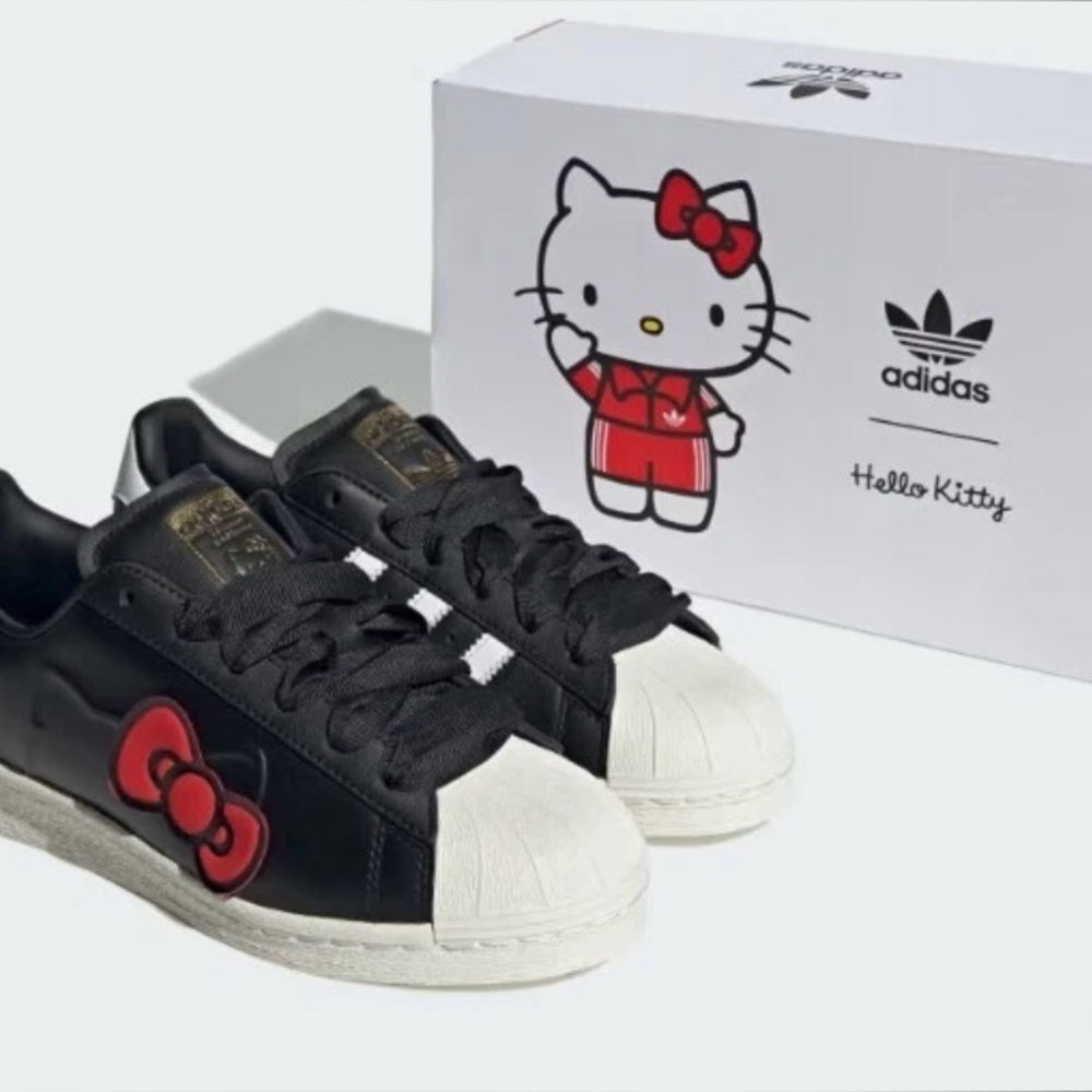 Adidas Hello Kitty Black Sneakers